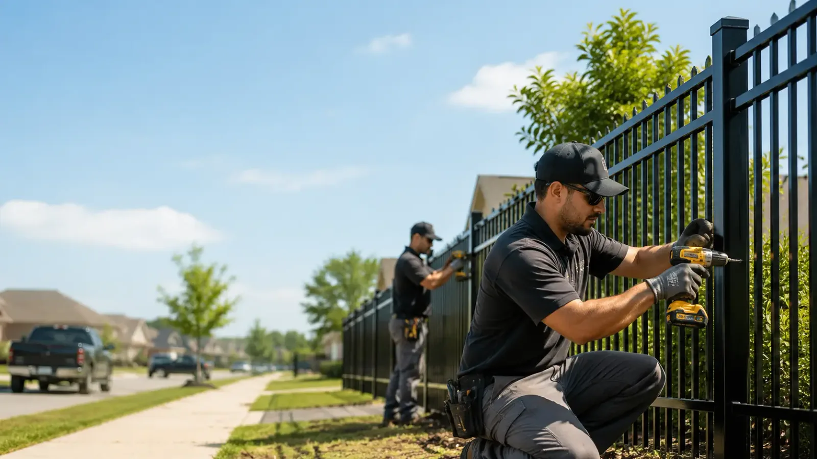 Metal Fence Installation in Peabody, KS